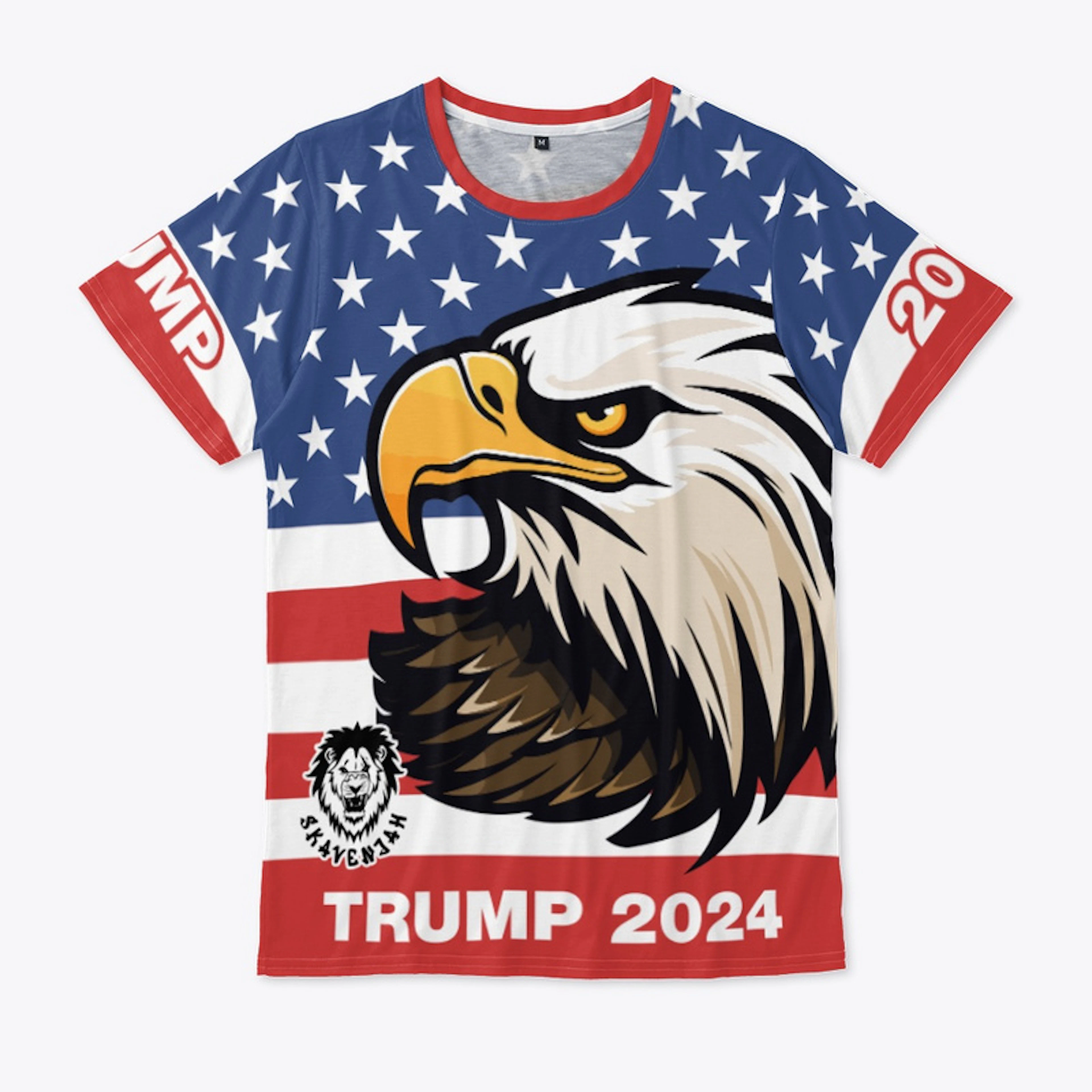 Trump America Eagle 2024 AOP T-Shirt