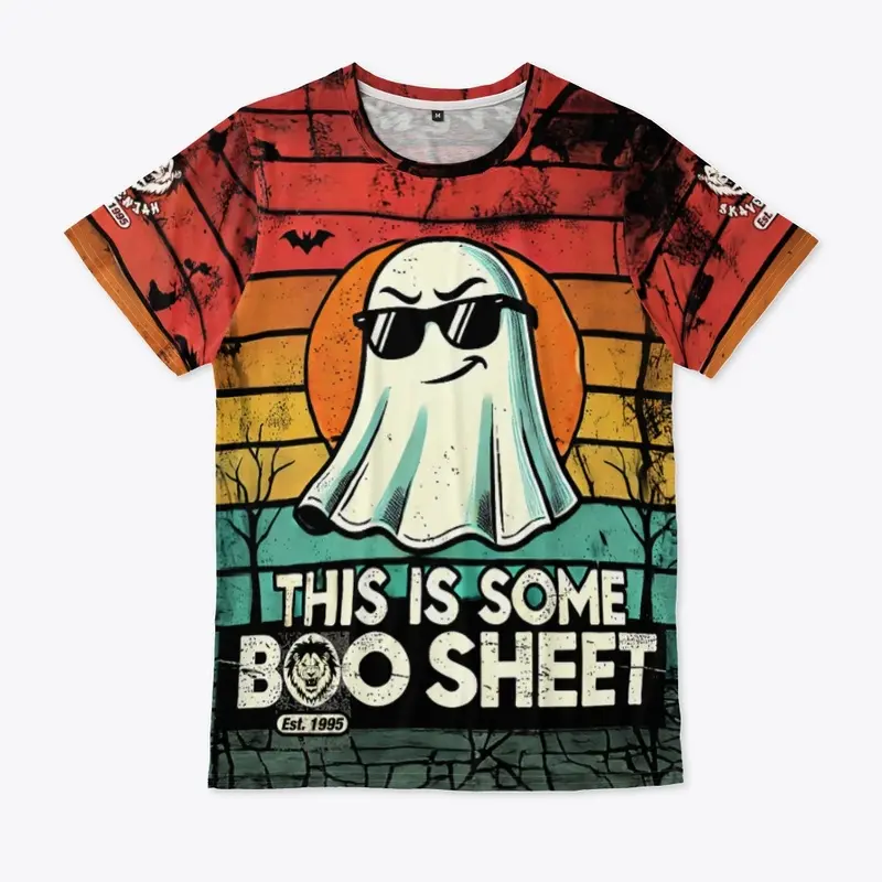 This Is Some Boo Sheet All Over Print